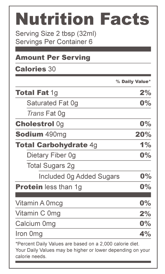 Greater Good. Organic Black Pepper Sauce 200 ml